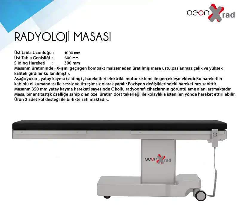                           Radyoloji Masası